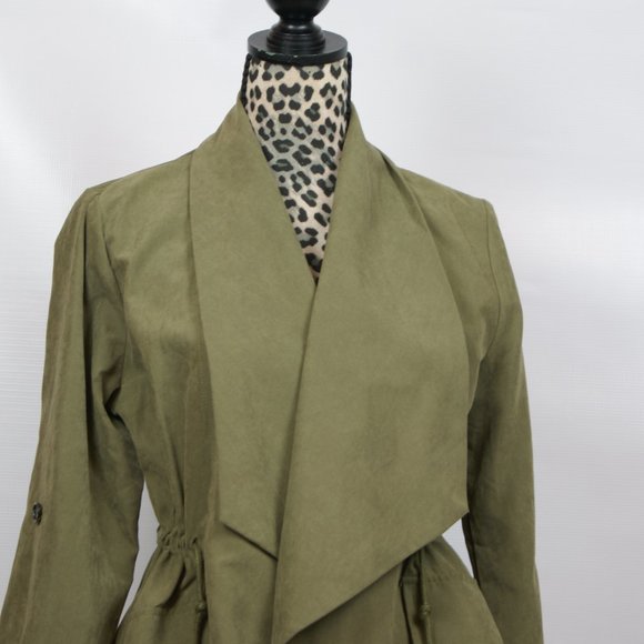 Shein Army Green top Sz M - Picture 3 of 12